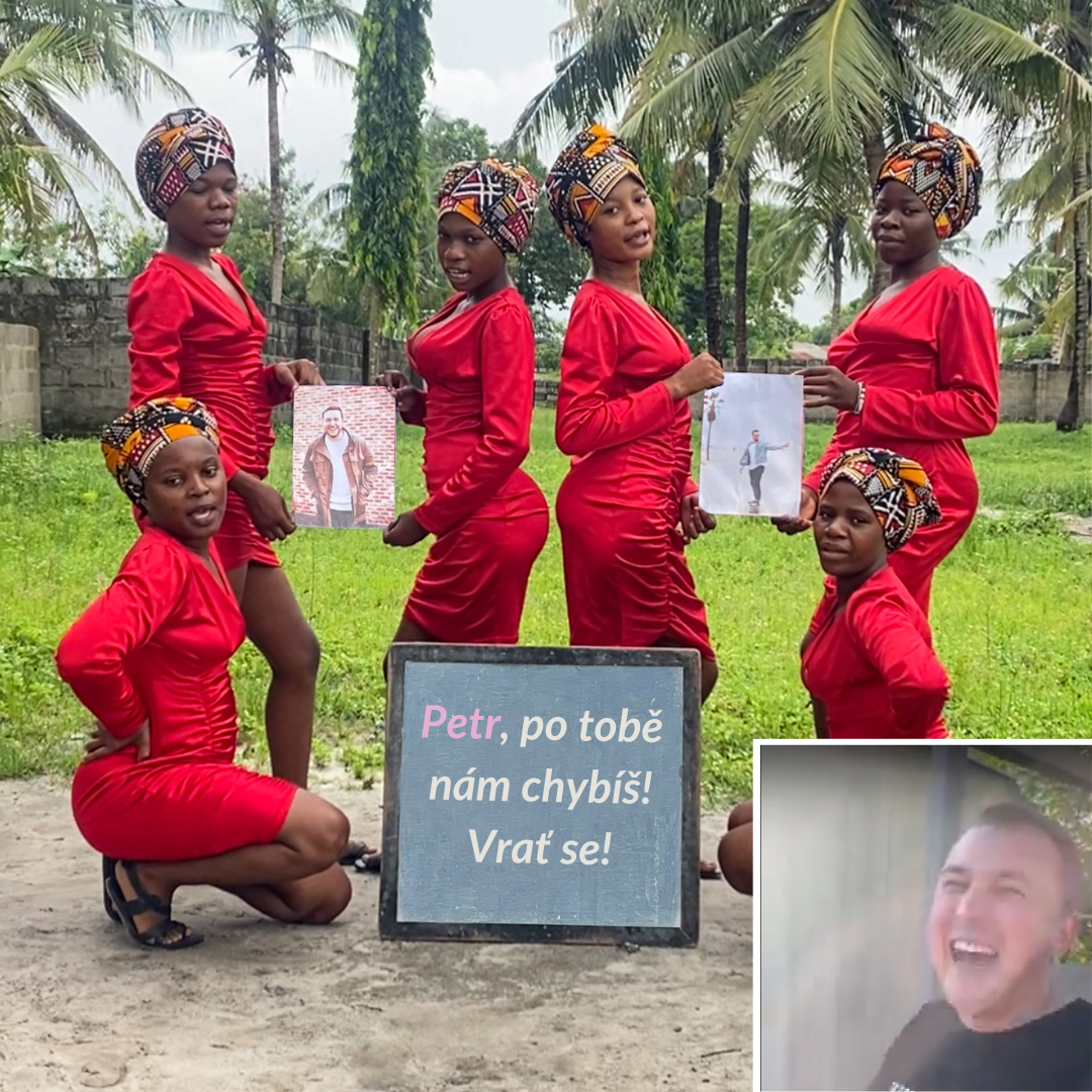 Video přání přímo z Afriky od dívek